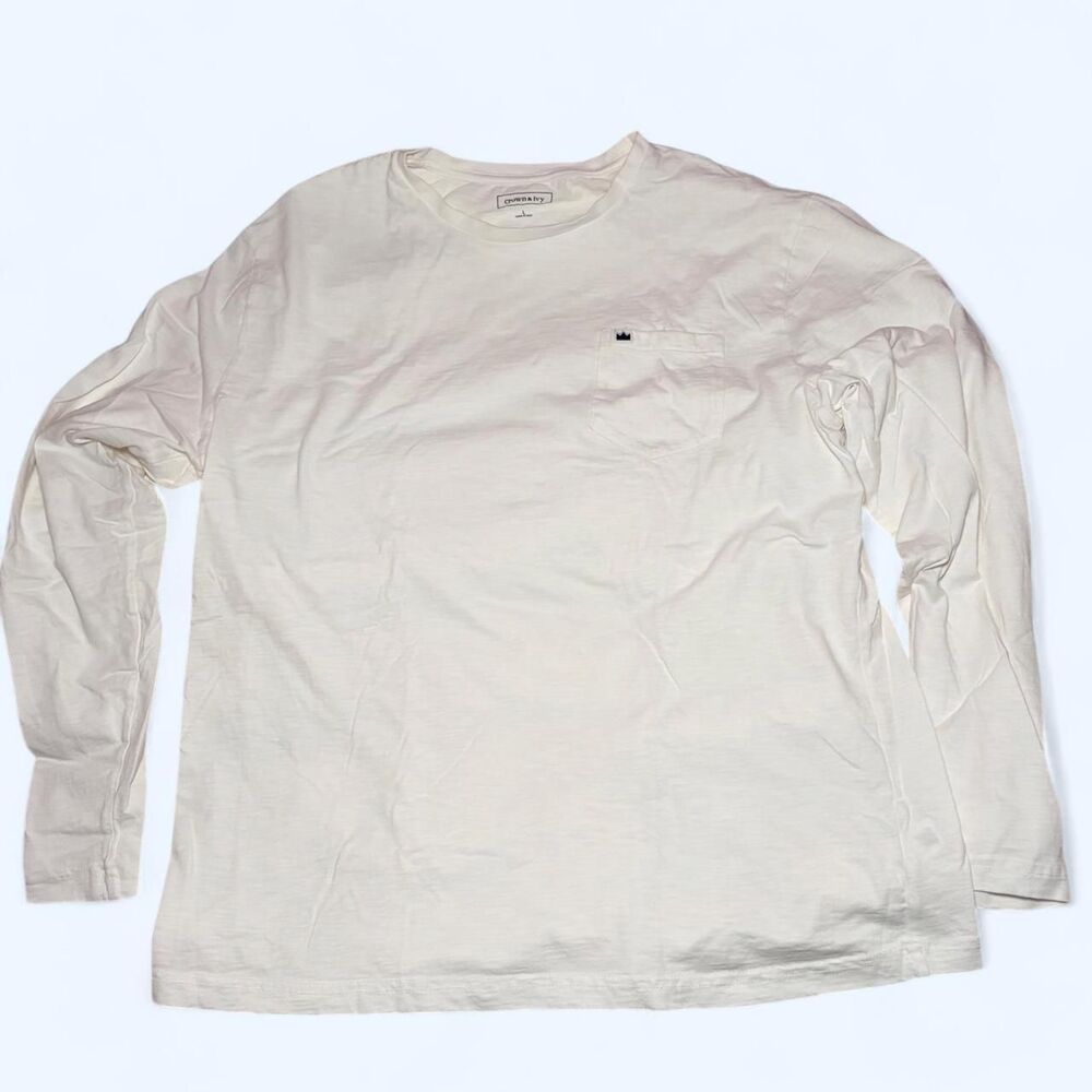 Crown-ivy Men's White Shirt